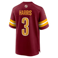 Will Harris Washington Commanders Football Jersey, Burgundy Sportswear Jersey Shirt, Lightweight Breathable Athletic Jersey, Casual Gift for Men