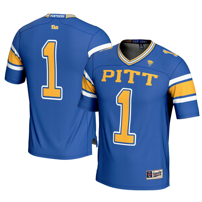 Pitt Panthers Football Jersey, Cardinal Sportswear Jersey Shirt, Lightweight Breathable Athletic Jersey, Casual Gift for Men, Style 200447741