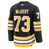 Charlie McAvoy Boston Bruins Hockey Jersey, Black Premium Home Sportswear Jersey Shirt, Long Sleeve Hockey Sweater Jersey, Casual Gift for Men