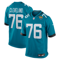 Ezra Cleveland Jacksonville Jaguars Football Jersey, Teal Sportswear Jersey Shirt, Lightweight Breathable Athletic Jersey, Casual Gift for Men