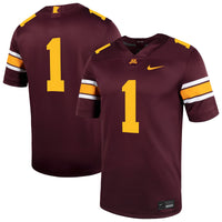Minnesota Golden Gophers Football Jersey, Sportswear Jersey Shirt, Lightweight Breathable Athletic Jersey, Casual Gift for Men, Style 201905511