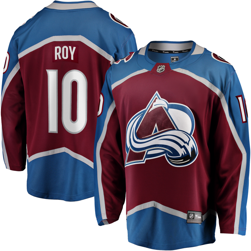 Nicolas Roy Colorado Avalanche Hockey Jersey, Burgundy Breakaway Sportswear Jersey Shirt, Long Sleeve Hockey Sweater Jersey, Casual Gift for Men