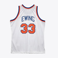 New York Knicks Basketball Jersey, White Authentic Swingman Sportswear Jersey Shirt, Sleeveless Athletic Tank Jersey, Casual Gift for Men