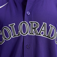 Colorado Rockies Baseball Jersey, Purple Sportswear Jersey Shirt, Lightweight Breathable Athletic Jersey, Casual Gift for Men, Style 201869283