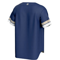 Georgetown Hoyas Baseball Jersey, Navy Sportswear Jersey Shirt, Lightweight Breathable Athletic Jersey, Casual Gift for Men
