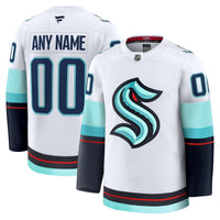 Seattle Kraken Hockey Jersey, White Premium Sportswear Jersey Shirt, Long Sleeve Hockey Sweater Jersey, Casual Gift for Men, Style 202055731