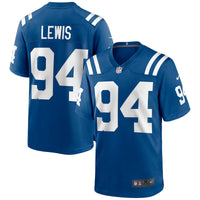 Tyquan Lewis Indianapolis Colts Football Jersey, Royal Game Sportswear Jersey Shirt, Lightweight Breathable Athletic Jersey, Casual Gift for Men