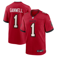 Kenneth Gainwell Tampa Bay Buccaneers Football Jersey, Red Sportswear Jersey Shirt, Lightweight Breathable Athletic Jersey, Casual Gift for Men