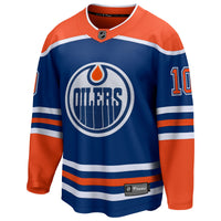 Trent Frederic Edmonton Oilers Hockey Jersey, Royal Breakaway Sportswear Jersey Shirt, Long Sleeve Hockey Sweater Jersey, Casual Gift for Men