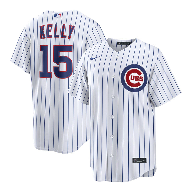 Carson Kelly Chicago Cubs Baseball Jersey, White Replica Sportswear Jersey Shirt, Lightweight Breathable Athletic Jersey, Casual Gift for Men