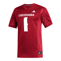 Louisiana Ragin' Cajuns Football Jersey, Cardinal Replica Sportswear Jersey Shirt, Lightweight Breathable Athletic Jersey, Casual Gift for Men