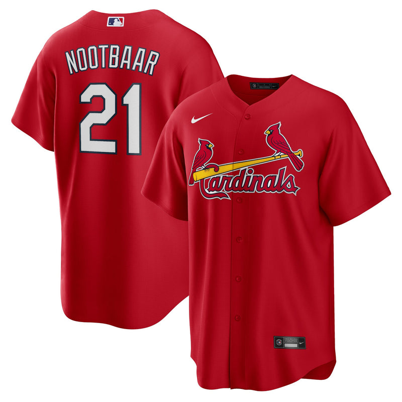 Lars Nootbaar St. Louis Cardinals Baseball Jersey, Sportswear Jersey Shirt, Lightweight Athletic Jersey, Casual Gift for Men, Style 200925260
