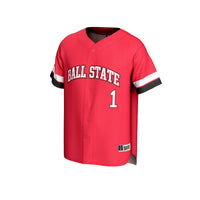 Ball State Cardinals Baseball Jersey, Sportswear Jersey Shirt, Lightweight Breathable Athletic Jersey, Casual Gift for Men, Style 202497520