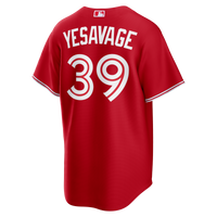 Trey Yesavage Toronto Blue Jays Baseball Jersey, Red Sportswear Jersey Shirt, Lightweight Breathable Athletic Jersey, Casual Gift for Men