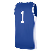 Duke Blue Devils Football Jersey, Royal Replica Sportswear Jersey Shirt, Lightweight Breathable Athletic Jersey, Casual Gift for Men
