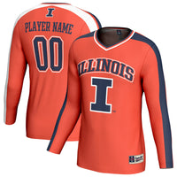 Illinois Fighting Illini Volleyball Jersey, Sportswear Jersey Shirt, Lightweight Athletic Jersey, Casual Gift for Men, Style 203494814