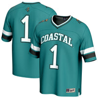 Coastal Carolina Chanticleers Lightweight Football Jersey, Sportswear Jersey Shirt, Lightweight Breathable Athletic Jersey, Casual Gift for Men