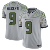 Kenneth Walker III Seattle Seahawks Football Jersey, Gray Sportswear Jersey Shirt, Lightweight Breathable Athletic Jersey, Casual Gift for Men