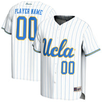 UCLA Bruins Baseball Jersey, White Fashion Sportswear Jersey Shirt, Lightweight Breathable Athletic Jersey, Casual Gift for Men, Style 204077140