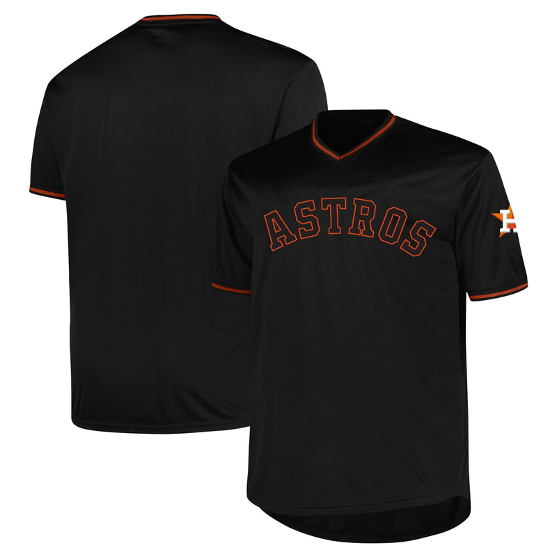 Houston Astros Baseball Jersey, Black Fashion Sportswear Jersey Shirt, Lightweight Breathable Athletic Jersey, Casual Gift for Men