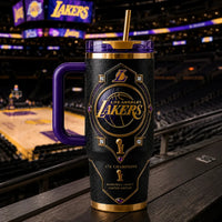 LAL Gold Crest - Purple and Black Tumbler Statement