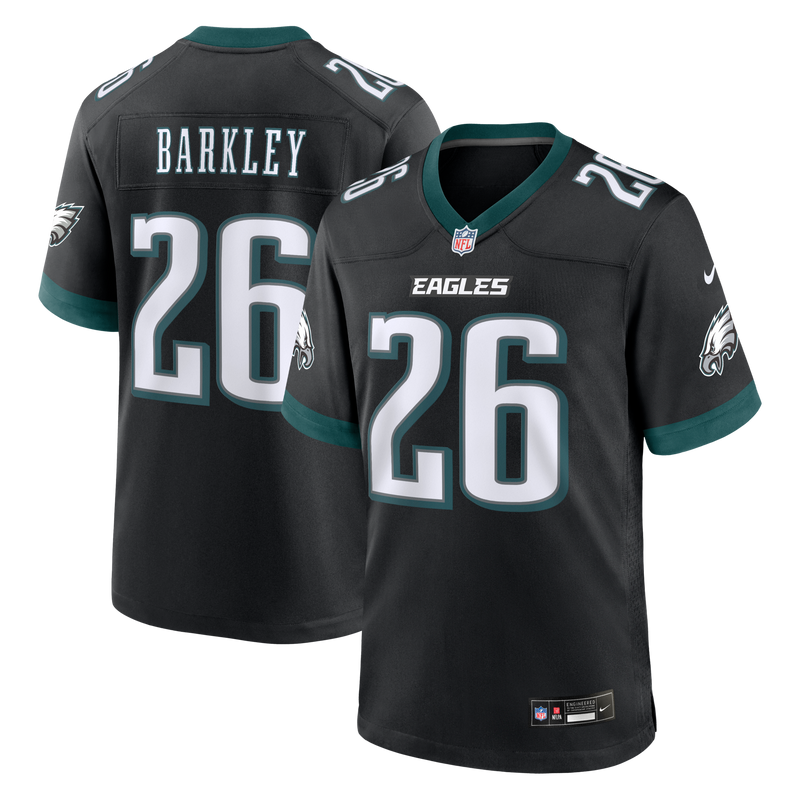 Saquon Barkley Philadelphia Eagles Football Jersey, Sportswear Jersey Shirt, Lightweight Athletic Jersey, Casual Gift for Men, Style 202120764