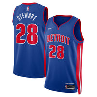 Isaiah Stewart Detroit Pistons Basketball Jersey, Blue Swingman Sportswear Jersey Shirt, Sleeveless Athletic Tank Jersey, Casual Gift for Men