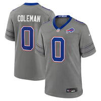 Keon Coleman Buffalo Bills Football Jersey, Gray Game Sportswear Jersey Shirt, Lightweight Breathable Athletic Jersey, Casual Gift for Men