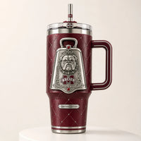MSST Cowbell Crest - Maroon Heritage Tumbler