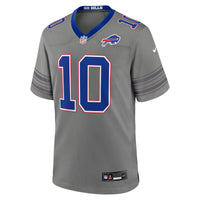 Khalil Shakir Buffalo Bills Football Jersey, Gray Game Sportswear Jersey Shirt, Lightweight Breathable Athletic Jersey, Casual Gift for Men