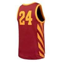 Iowa State Cyclones Basketball Jersey, Cardinal Sportswear Jersey Shirt, Sleeveless Athletic Tank Jersey, Casual Gift for Men, Style 203374444