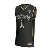 Wake Forest Demon Deacons Basketball Jersey, Black Fashion Sportswear Jersey Shirt, Sleeveless Athletic Tank Jersey, Casual Gift for Men
