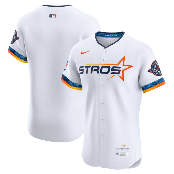 Houston Astros White 2025 City Connect Elite Jersey