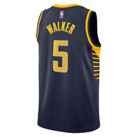 Jarace Walker Indiana Pacers Basketball Jersey, Navy Swingman Sportswear Jersey Shirt, Sleeveless Athletic Tank Jersey, Casual Gift for Men