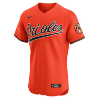 Baltimore Orioles Baseball Jersey, Orange Elite Alternate Sportswear Jersey Shirt, Lightweight Breathable Athletic Jersey, Casual Gift for Men