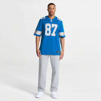 Sam LaPorta Detroit Lions Football Jersey, Sportswear Jersey Shirt, Lightweight Breathable Athletic Jersey, Casual Gift for Men, Style 201037474