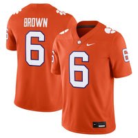 Clemson Tigers Football Jersey, Orange Sportswear Jersey Shirt, Lightweight Breathable Athletic Jersey, Casual Gift for Men, Style 202200502
