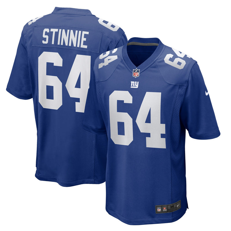 Aaron Stinnie New York Giants Football Jersey, Royal Game Sportswear Jersey Shirt, Lightweight Breathable Athletic Jersey, Casual Gift for Men