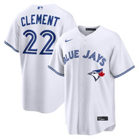 Ernie Clement Toronto Blue Jays Baseball Jersey, White Sportswear Jersey Shirt, Lightweight Breathable Athletic Jersey, Casual Gift for Men