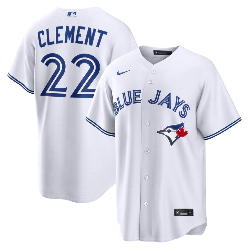 Ernie Clement Toronto Blue Jays Baseball Jersey, White Sportswear Jersey Shirt, Lightweight Breathable Athletic Jersey, Casual Gift for Men