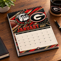 UGA Between the Hedges - Collector Cover Wall Calendar