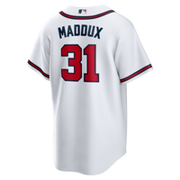 Greg Maddux Atlanta Braves Baseball Jersey, White Replica Sportswear Jersey Shirt, Lightweight Breathable Athletic Jersey, Casual Gift for Men