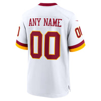 Washington Commanders Football Jersey, White Game Sportswear Jersey Shirt, Lightweight Breathable Athletic Jersey, Casual Gift for Men