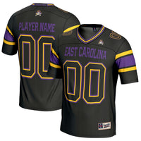 ECU Pirates Football Jersey, Black Sportswear Jersey Shirt, Lightweight Breathable Athletic Jersey, Casual Gift for Men