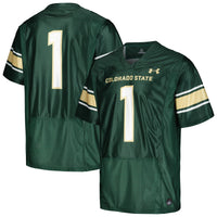 Colorado State Rams Football Jersey, Green Sportswear Jersey Shirt, Lightweight Breathable Athletic Jersey, Casual Gift for Men, Style 201179639