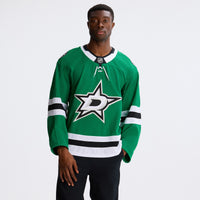 Dallas Stars Hockey Jersey, Kelly Green Sportswear Jersey Shirt, Long Sleeve Hockey Sweater Jersey, Casual Gift for Men, Style 201898001
