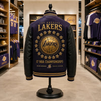 LAL Court Standard - Purple and Gold Varsity Silhouette