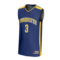 Marquette Golden Eagles Basketball Jersey, Blue Sportswear Jersey Shirt, Sleeveless Athletic Tank Jersey, Casual Gift for Men, Style 202342860