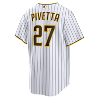 Nick Pivetta San Diego Padres Baseball Jersey, White Sportswear Jersey Shirt, Lightweight Breathable Athletic Jersey, Casual Gift for Men