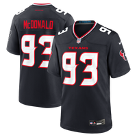 Kayden McDonald Houston Texans Football Jersey, Navy Game Sportswear Jersey Shirt, Lightweight Breathable Athletic Jersey, Casual Gift for Men